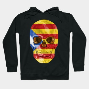 Catalan Flag  Catalonia Catalan Flag Skull - Gift for Catalan From Catolonia Hoodie